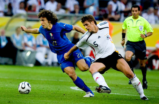 Andrea Pirlo, Italien och Sebastian Kehl, Tyskland