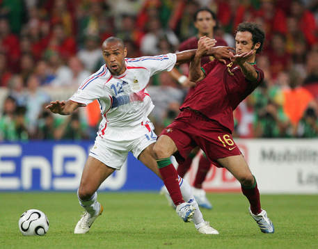 Thierry Henry och Ricardo Carvalho