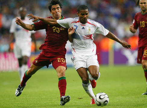 Deco och Florent Malouda