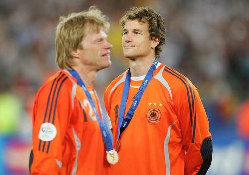 Oliver Kahn, Jens Lehmann, Tysklands målvakter. Brons,
