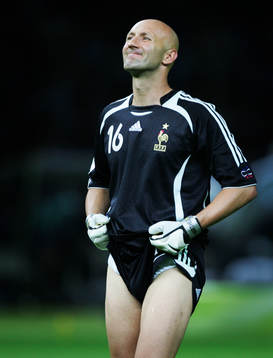Fabien Barthez, Frankrike, målvakt