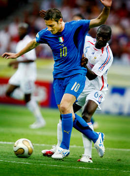 Francesco Totti, Italien och Calude Makelele, frankrike