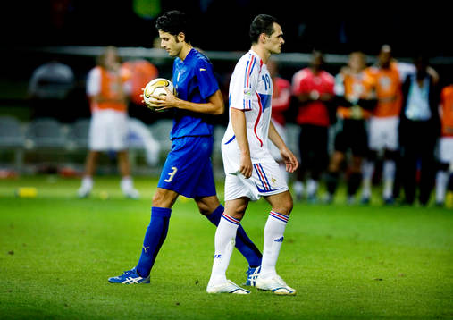 Fabio Grosso, Italien och Willy Sagnol, Frankrike i