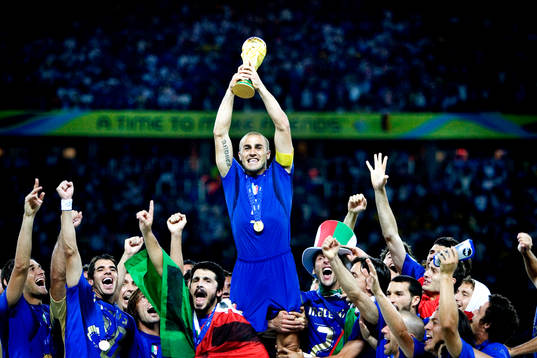 Italien är världsmästare, jubel, firande, Fabio