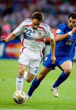 Franck Ribery, Frankrike och Simone Perrotta, Italien