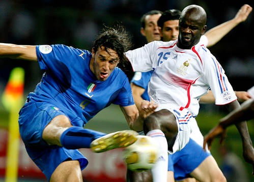 Lilian Thuram, Frankrike och Luca Toni, Italien