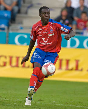 Fotboll. Allsvenskan. Helsingborg - Häcken. Oliver Karekezi