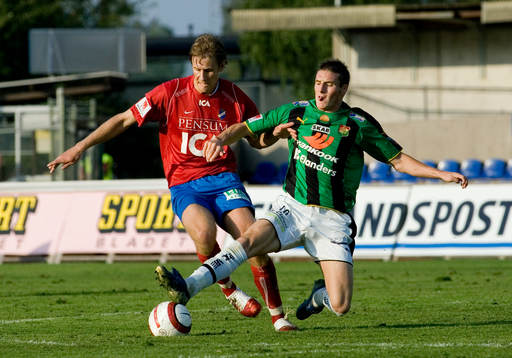 Öster - Gais: Mario Vasilj, Öster och James Keene, Gais