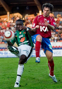 Öster - Gais: Prince Ikpe Ekong, Gais, Paulo Figueiredo,
