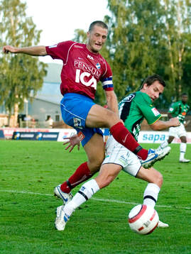 Öster - Gais: Fredrik Gustafson, Öster, Daniel