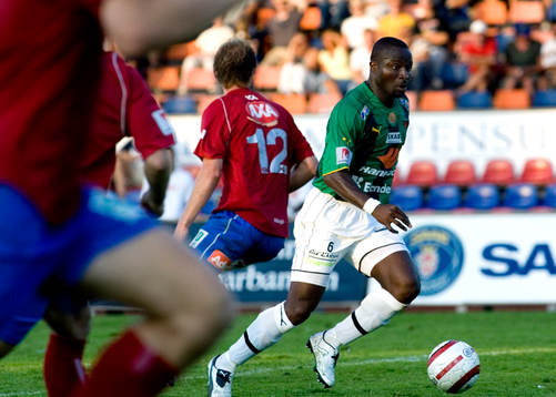 Öster - Gais: Prince Ikpe Ekong, Gais