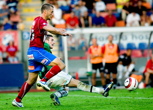 Öster - Gais: Fredrik Gustafson, Öster, James Keene, Gais