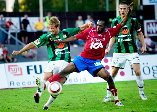 Öster - Gais: Daniel Blomgren, Gais, Teafore Bennett,