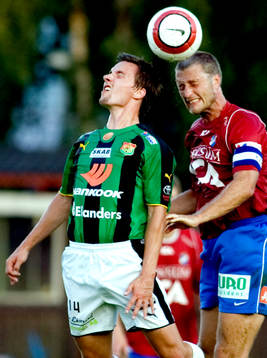 Öster - Gais: Daniel Nicklasson, Gais, Fredrik Gustafson,