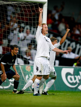 Fredrik Berglund, Köpenhamn, jubel, glädje