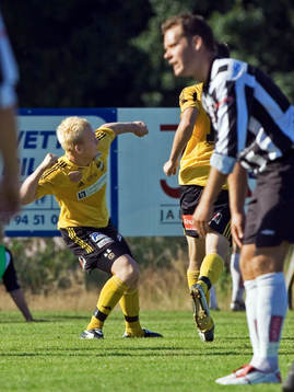 Mattias Adelstam, Hässleholm, jubel, glädje