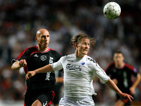 Fredrik Berglund,  Köpenhamn och Jaap Stam, Ajax