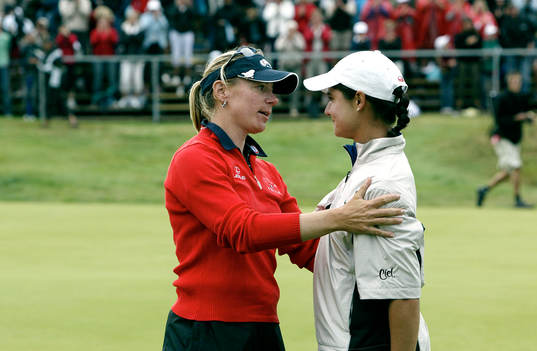 Annika tackar Lorena Ochoa, Mexico
