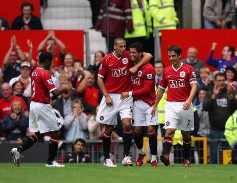 Fotboll, engelsk, Premier Leauge, Manchester United -