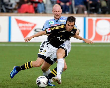Thomas Hedlund, Gefle och Daniel Mendes, AIK