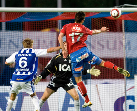 1-0 Ingmar Teever, nick förbi Bengt Andersson i IFK-målet