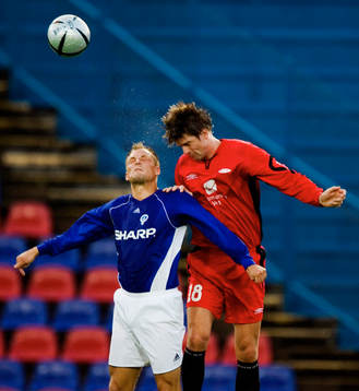  Kristian Bergström och Olafur Örn Bjarnason.