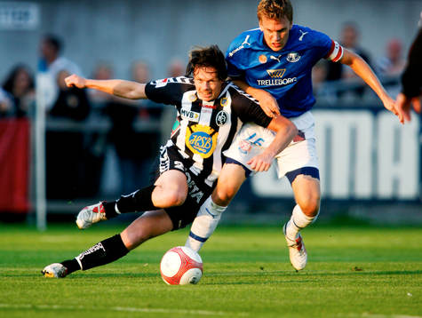 Andreas Yngvesson, Landskrona och Linus Malmqvist,