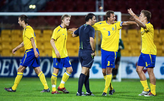 Utvisningen som vände matchen, Mattias Bjärsmyr, Sverige
