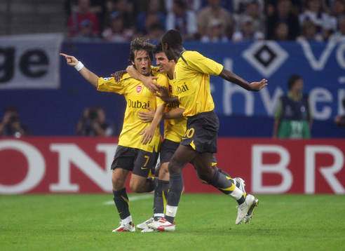  Tomas Rosicky, Arsenal, jubel.
