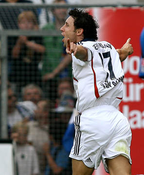  Mark van Bommel, München, jubel.