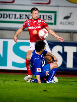 Mikael Blomberg, Kalmar försöker ta sig igenom