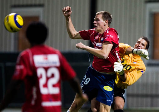 Delvin Countess, Öster (målvakt) och Elias Storm, Örgryte