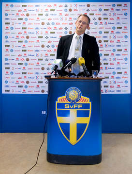 Lars Lagerbäck, förbundskapten Sverige