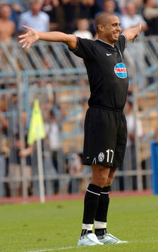  Trezeguet, Juventus, jubel, glädje.