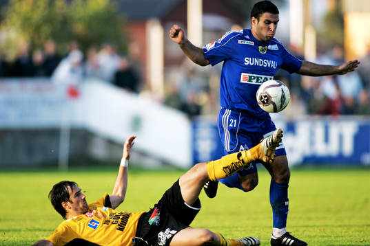 Mjällby AIF - GIF Sundsvall: Arash Bayat, Sundsvall och