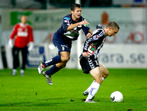  Antti Okkonen, Landskrona och Samir Saric, Umeå.