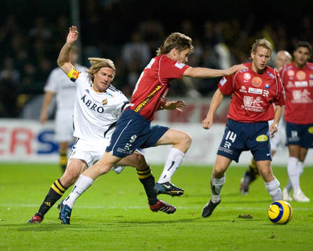 Daniel Tjernström, AIK och Tuomas Uusimäki, Örgryte