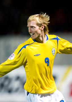 Christian Wilhelmsson, Sverige, jubel