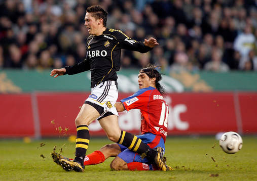 Daniel Arnefjord och Babis Stefanidis