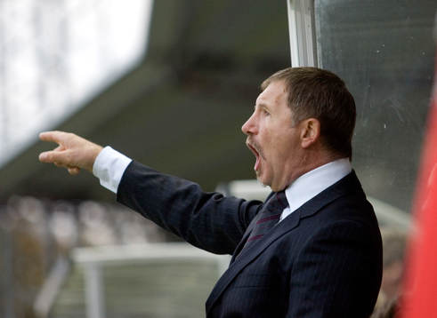  Det pekar uppåt för Stuart Baxter, tränare och hans HIF.