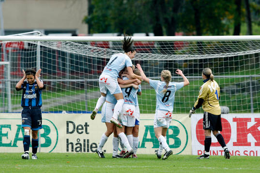  1-0 till Malmö, jubel.