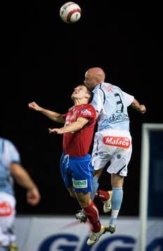 Olof Persson, Malmö i nickduell med Ingmar Teever, Öster