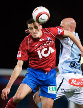 Ingmar Teever, Öster vinner nickduell mot Olof Persson,