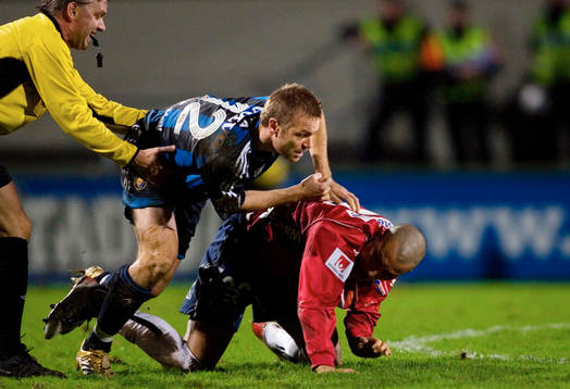  Mattias Jonson, Djurgården, Ivica Skiljo, Örgryte.
