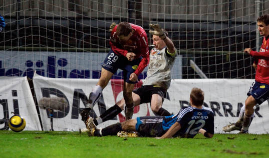 Mattias Jonson, Elias Storm, Örgryte, Dick Last, målvakt, Örgryte.
