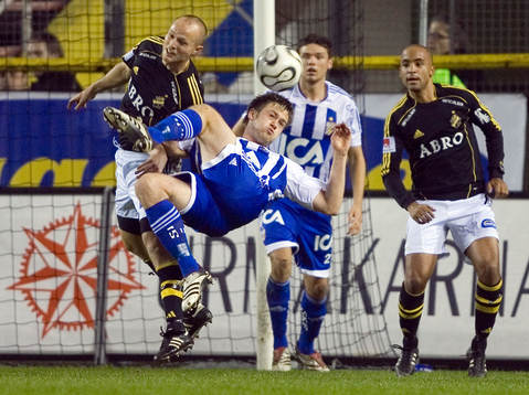 Nicklas Carlsson, AIK och Pontus Wernbloom, Göteborg