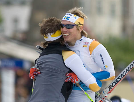Skidor. Sprint, World Cup. Världscupen. - Kom i min famn!