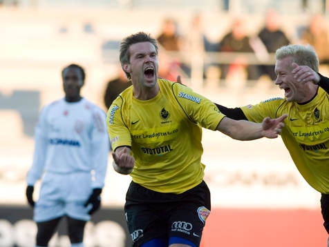 Jens Nordström och Magnus Erlandsson, Bunkeflo jubel