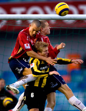  Ivica Skiljo och Elias Storm, Örgryte och David Marek, Häcken