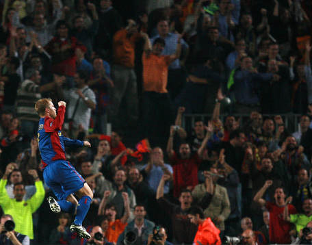  Eidur Gudjohnsen, Barcelona (Jubel)